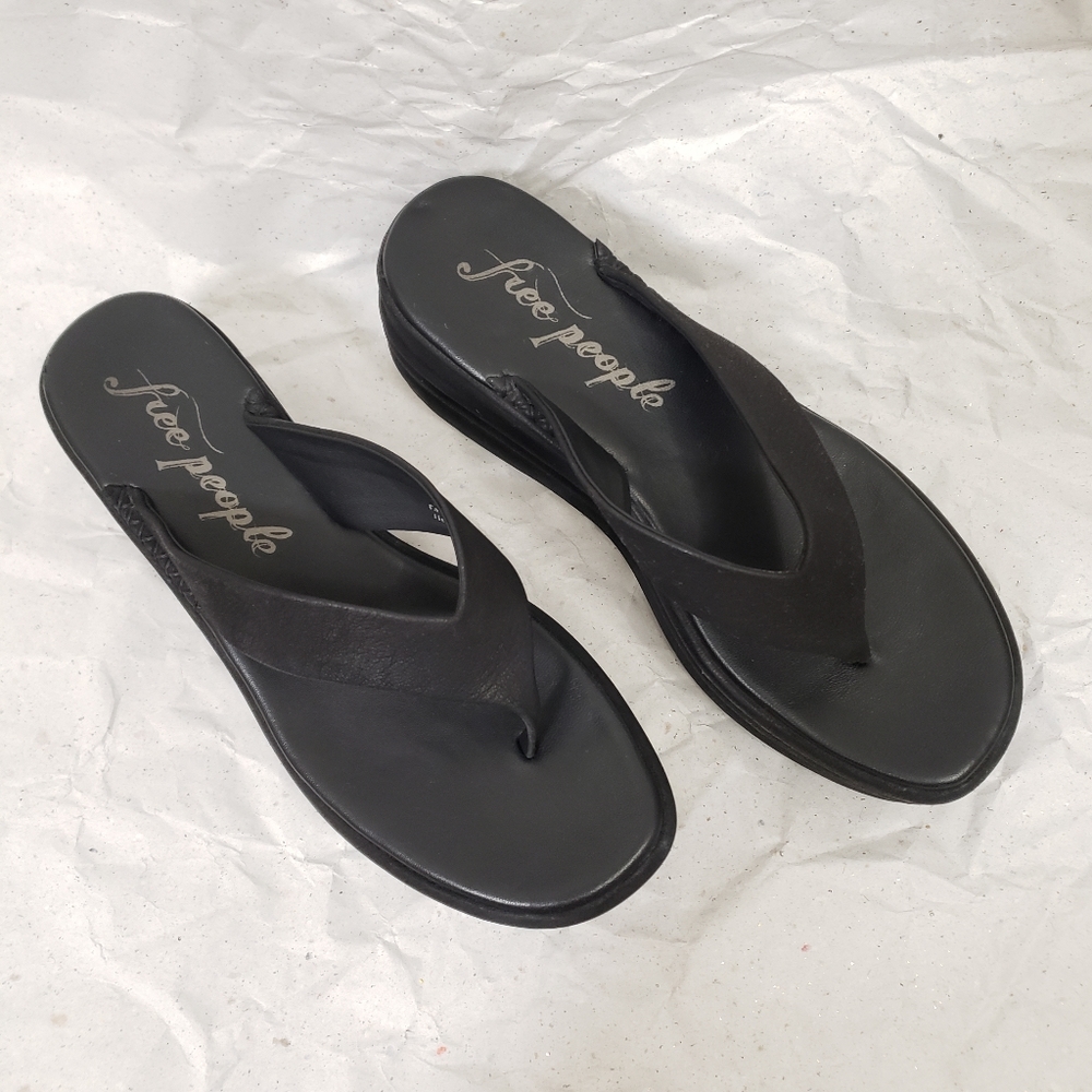 Free people Havana thong platform sandals
